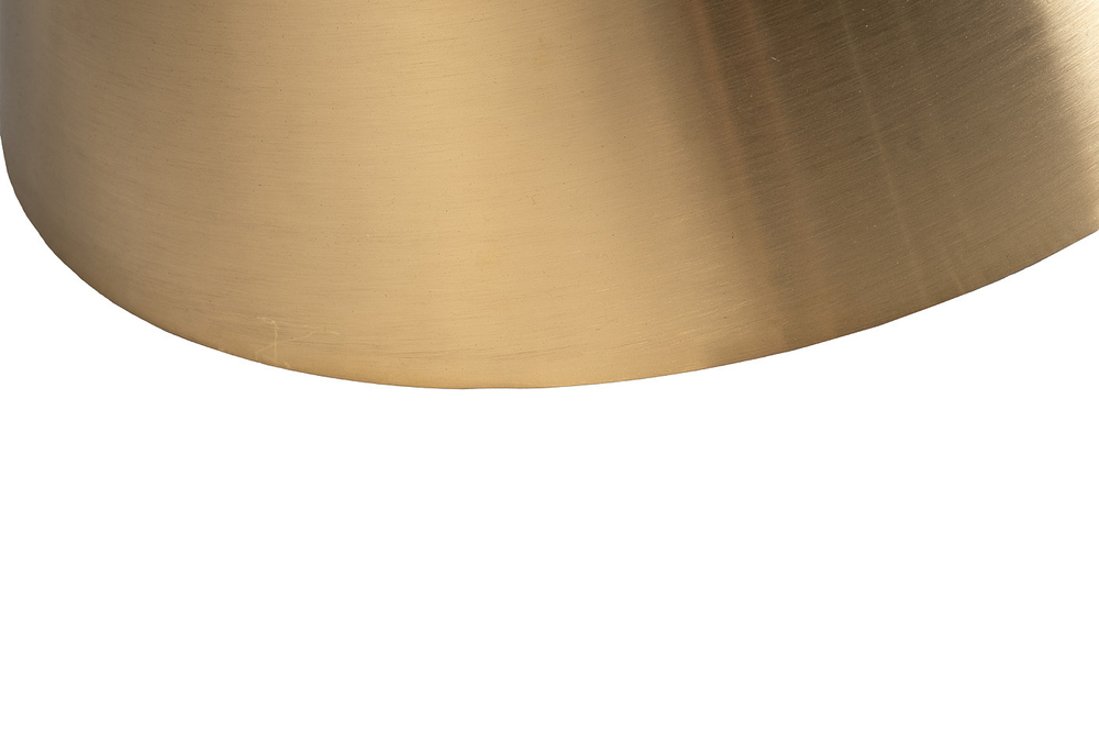 Стол журнальный круглый d80x40см белый с керамогранитной столешницей