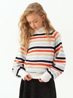 Джемпер для девочки AT1215 мультиколлор