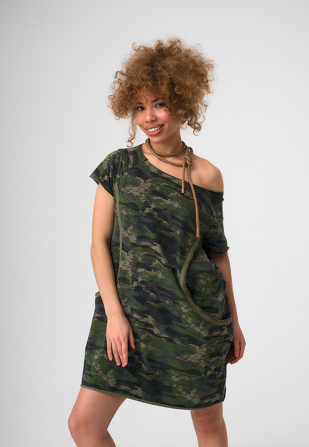 Платье Ребекка Камуфляжный