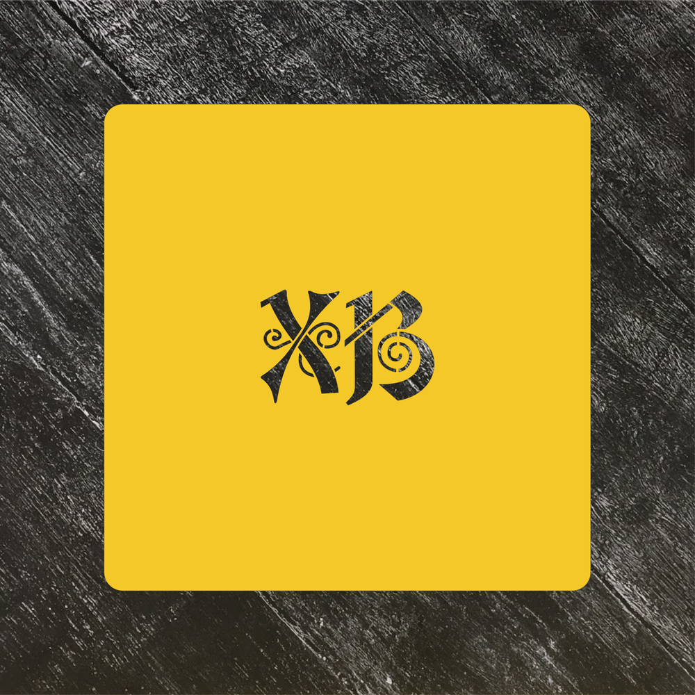 Трафарет Пасхальный №5 ХВ Христос Воскресе