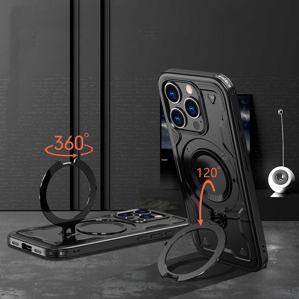 Чехол Magneto Case с кольцом для iPhone 16 Pro
