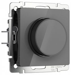 Диммер без рамки Werkel графит акрил W1142044