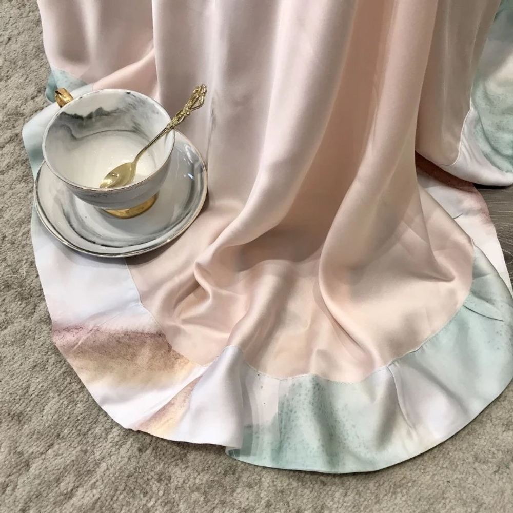 Постельное белье из тенселя Pink Reeds