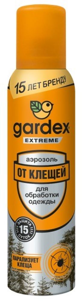 Аэрозоль от клещей Gardex Extreme 150мл