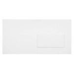 Конверт почт. оф. Е65 110x220 стрип окно справа 80 г/м2 белый плоск. евробумага 100% белизна