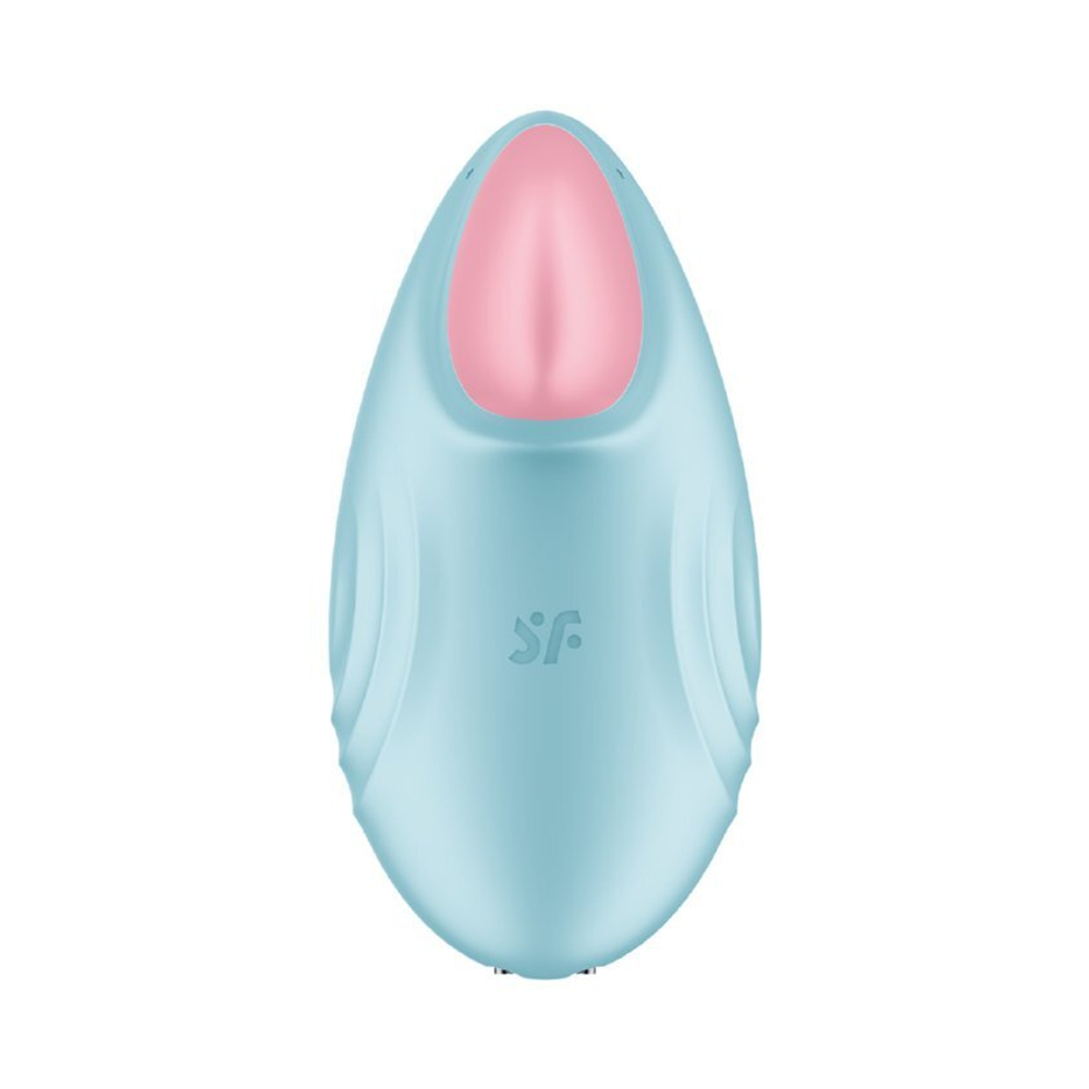 Вибромассажёр Satisfyer Tropical Tip, голубой