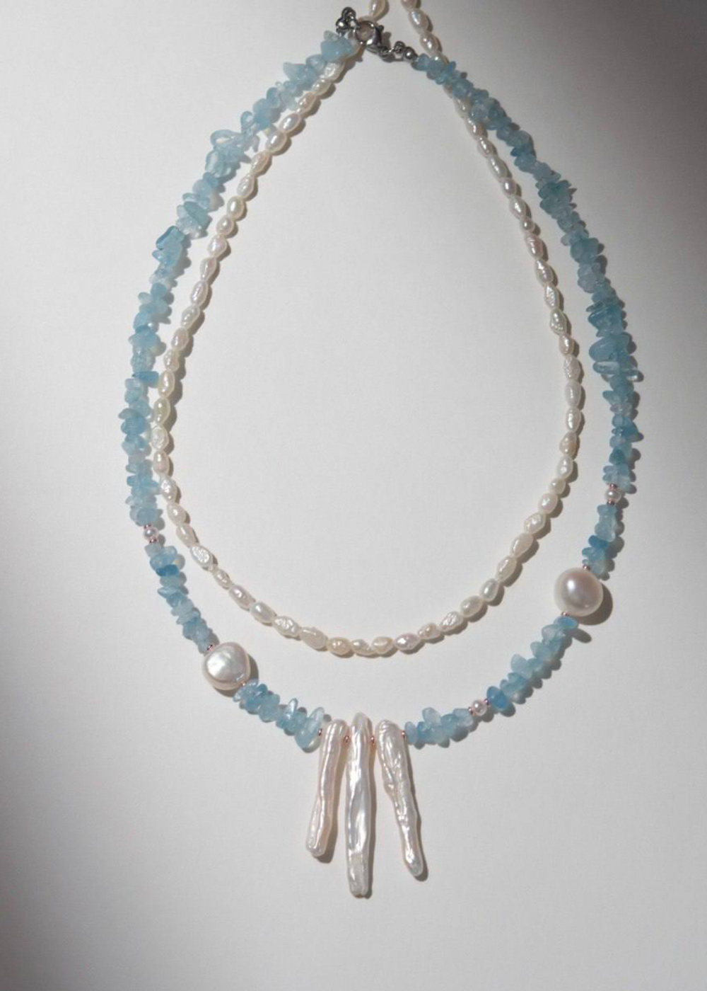 Мастер-класс: колье из авамарина