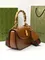 Маленькая сумка Gucci Bamboo 1947 с ручкой сверху коричневый