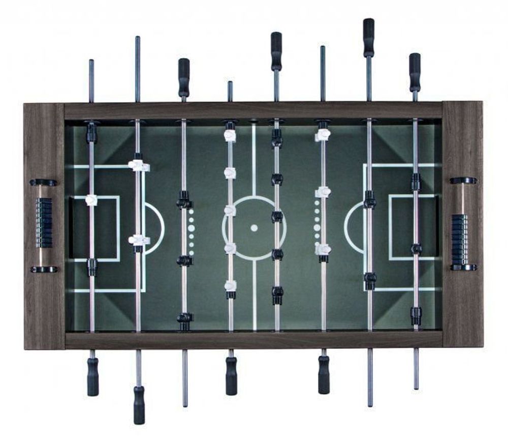 Игровой стол - футбол "Tournament" (142.5x78.2x88см, кубинский махагон)