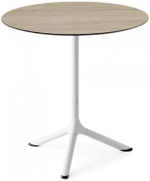 Стол ламинированный обеденный Scab Design Tripe, белый, состаренный дуб тортора