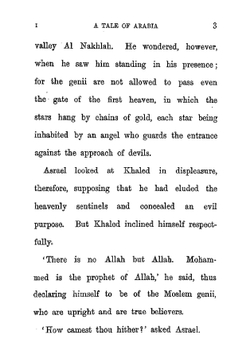 Khaled, a Tale of Arabia. Volume 1 | F. Marion Crawford