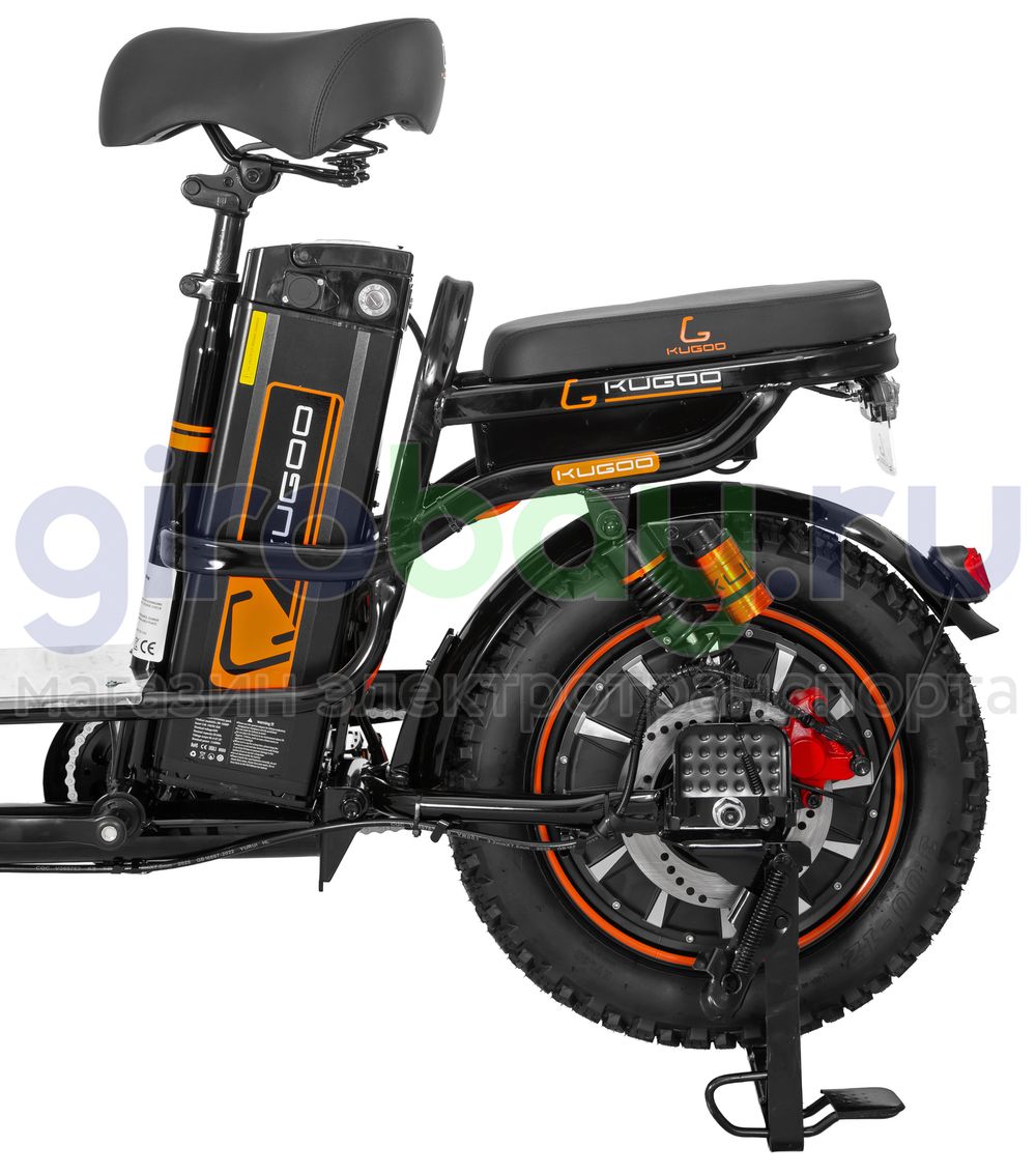 Электровелосипед Kugoo Kirin V3 PRO (60V/21Ah) 2025 года внедорожная резина фото №19