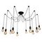 Подвесная люстра Arte Lamp 76 A9184SP-10BK