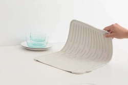 Brabantia Силиконовый коврик для сушки посуды Sink Side светло-серый