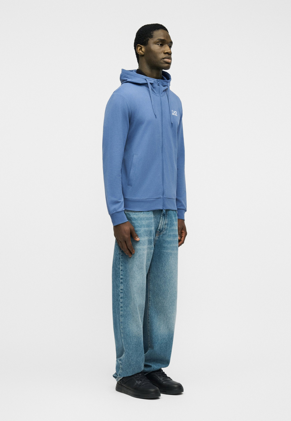 EA7 Emporio Armani UNISEX - Толстовка на молнии - Синий