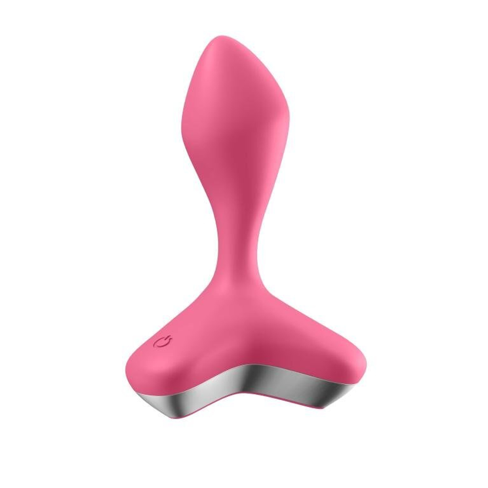 Анальная пробка с вибрацией Satisfyer Game Changer, розовая
