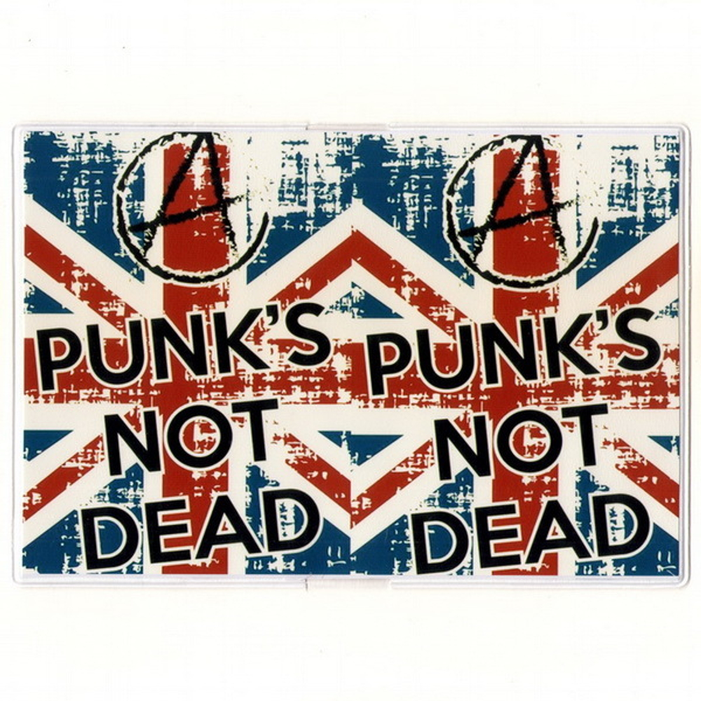 Обложка Punks Not Dead (британский флаг винтаж)