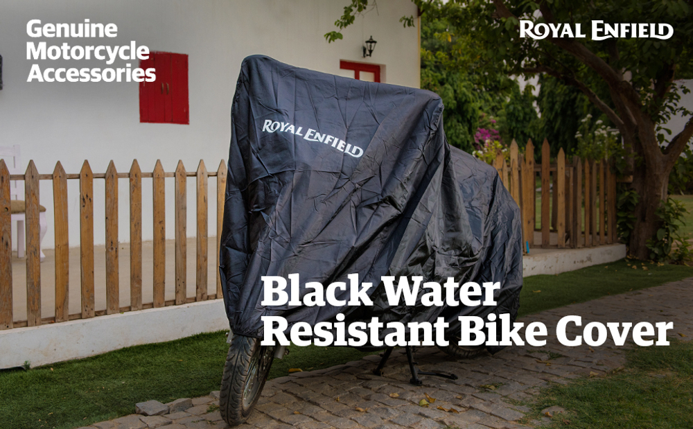 Непромокаемый чехол для мотоцикла Royal Enfield, черный