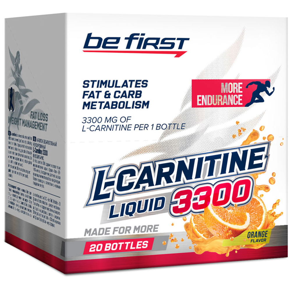 Be First L-Carnitine 3300 в амп. (25 мл.)
