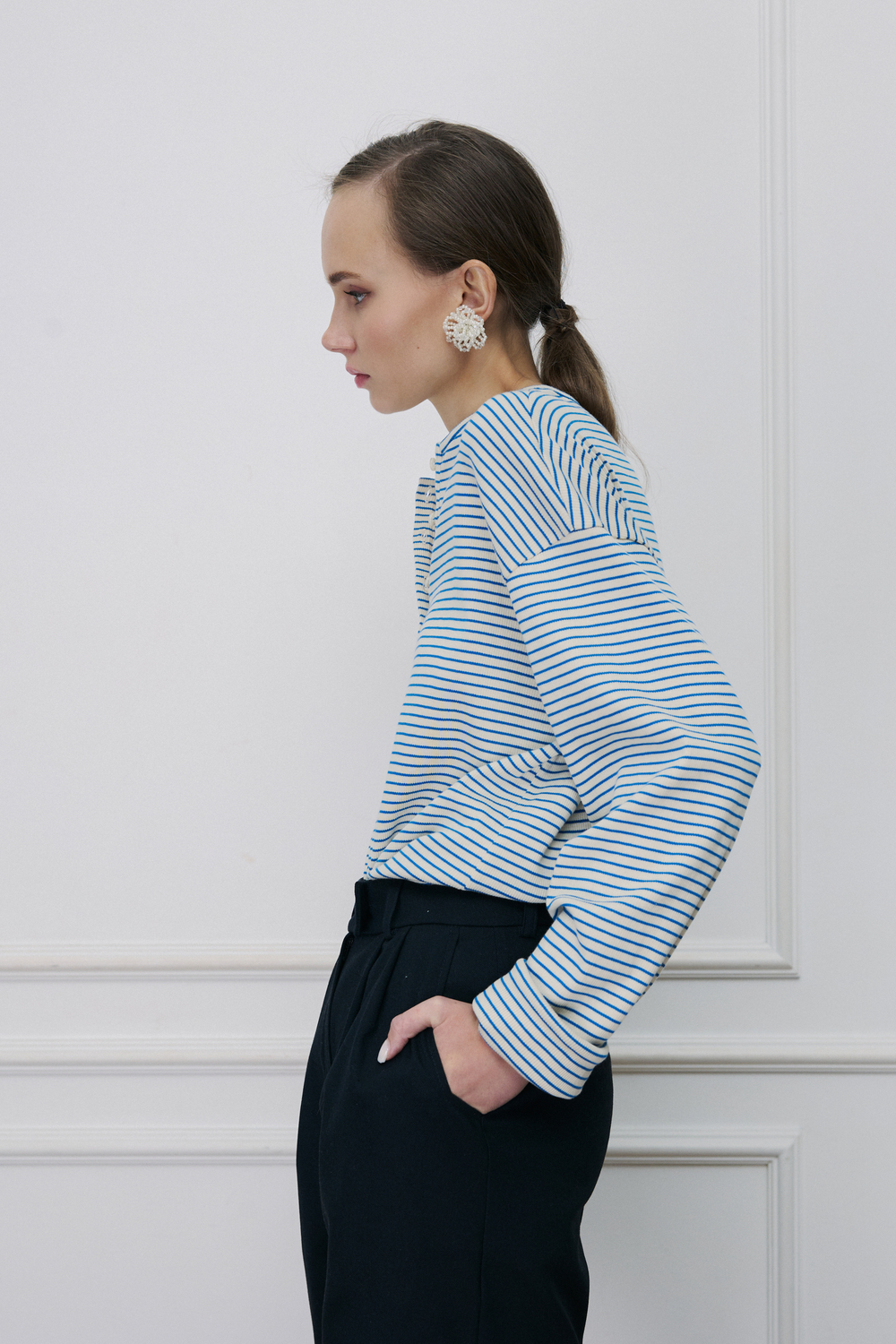 Лонслив Хенли в полоску