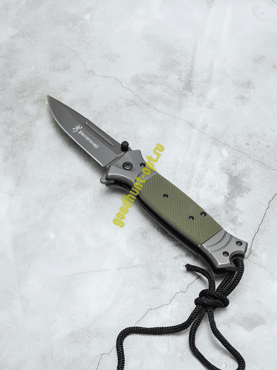 Тактический складной нож Browning Олива
