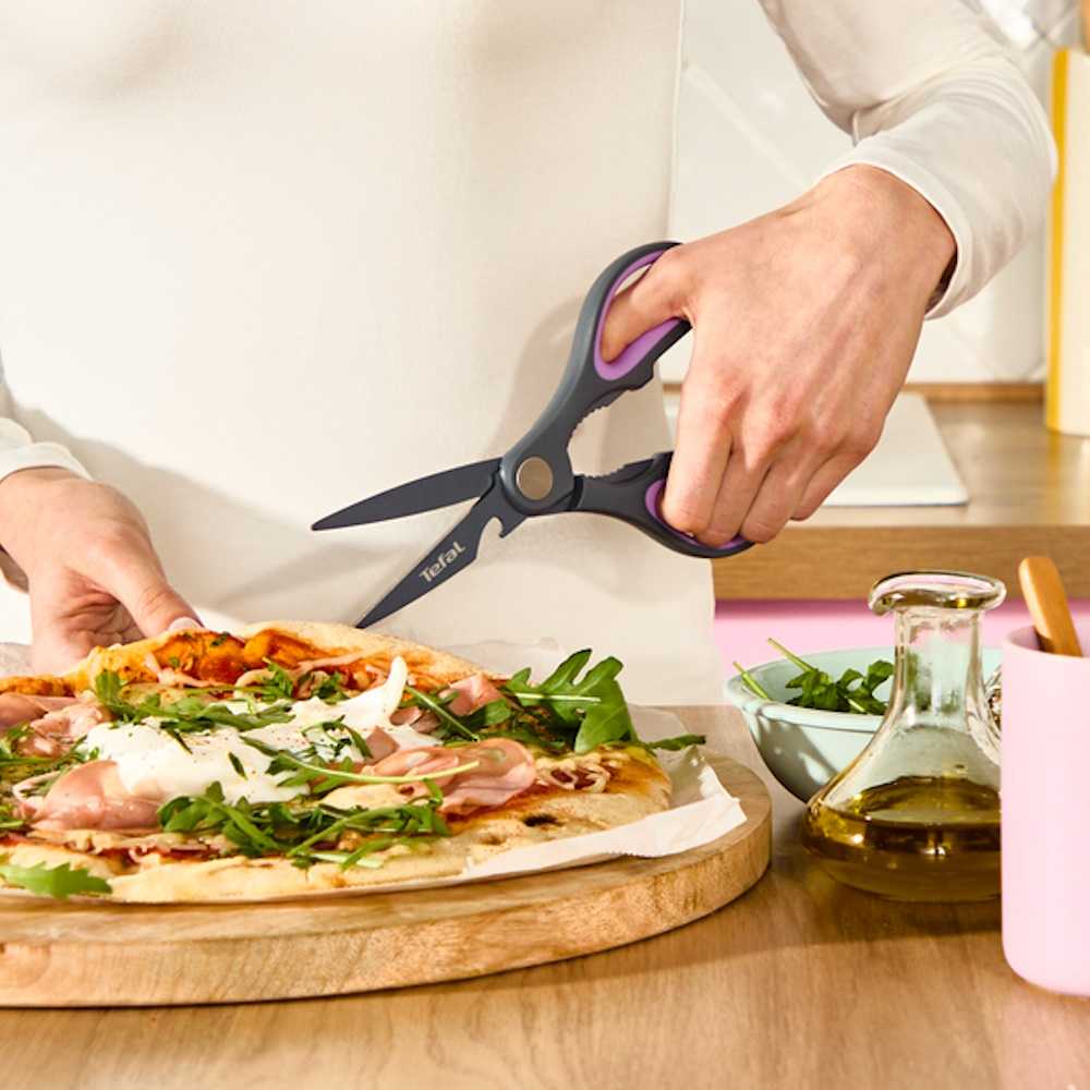 Набор ножей с ножницами Tefal Slicy K4319304, 3 предмета