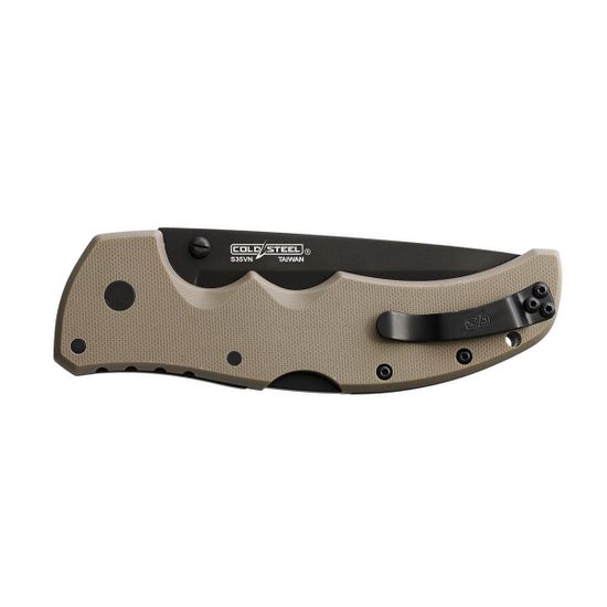 Нож Cold Steel 27BTDEBK Recon 1 Tanto с клинком из стали CPM-S35VN, рукоять G10