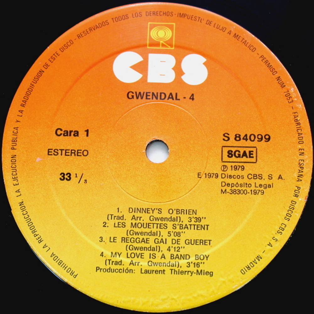 Gwendal / 4 (LP)