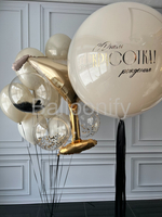 Набор шаров "Брызги шампанского" дизайн № 3