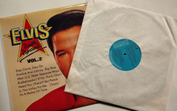 Винтажная виниловая пластинка LP Elvis Presley Double Dynamite Vol. 2 (UK 1980)