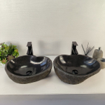 Раковина из речного камня ПАРА! RS-65548 49*36*15 0865