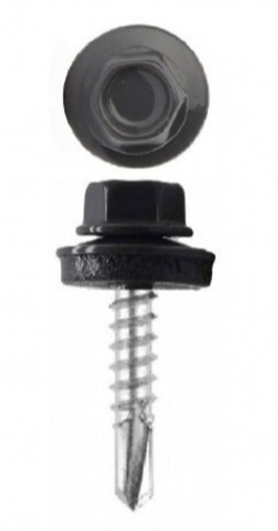 Саморез кровельный Daxmer 5,5х19 RAL 7024