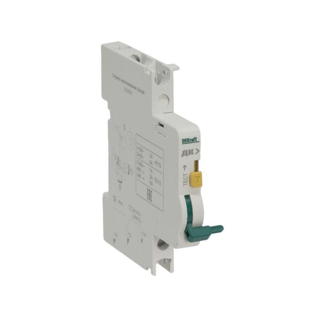 Контакт дополнительный для ВА-101 нов. DEKraft 18100DEK Контакт дополнительный для ВА-101 нов. DEKraft 18100DEK