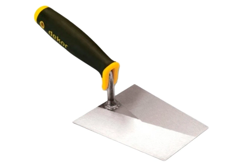 Мастерок каменщика 140 мм с пластиковой ручкой Dekor 380