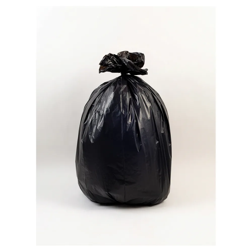 Мешки для мусора 160 л, черные, в рулоне 20 шт., ПВД, 30 мкм, 87х120 см, PACLAN "Professional", 1338607