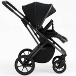 Коляска 4 в 1 Sweet Baby Ricci + автокресло Elegante Plus с базой i-Size ISOFIX DK780 Black
