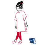 Сумка детская minibag abc friends blue