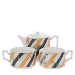 GAEM Набор чайный 2 перс. 3 предм. (чашка 250 мл, чайник 450 мл), L15 W9 H21 см