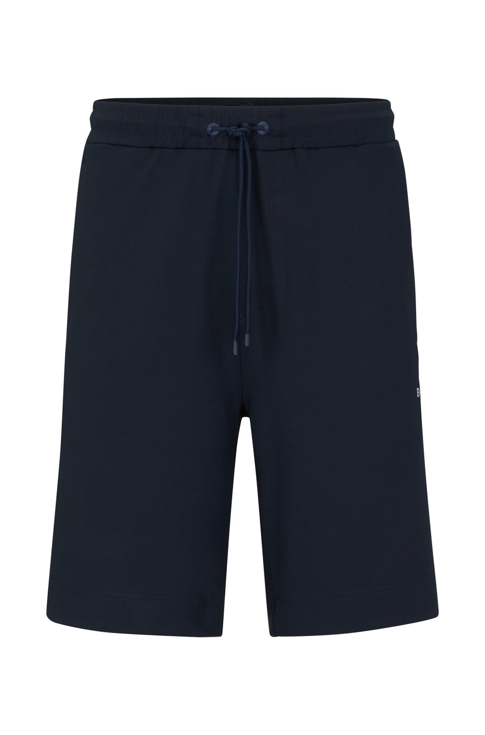 Мужские теннисные шорты BOSS x Matteo Berrettini Regular-Fit Shorts In Stretch Fabric - dark blue