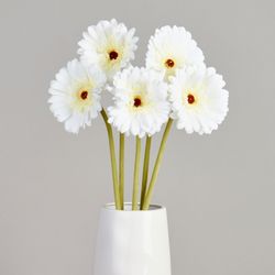 ЦВЕТОК ИСКУССТВЕННЫЙ "ГЕРБЕРА" ВЫСОТА=61СМ. (МАЛ=24 ШТ/КОР=96ШТ.)