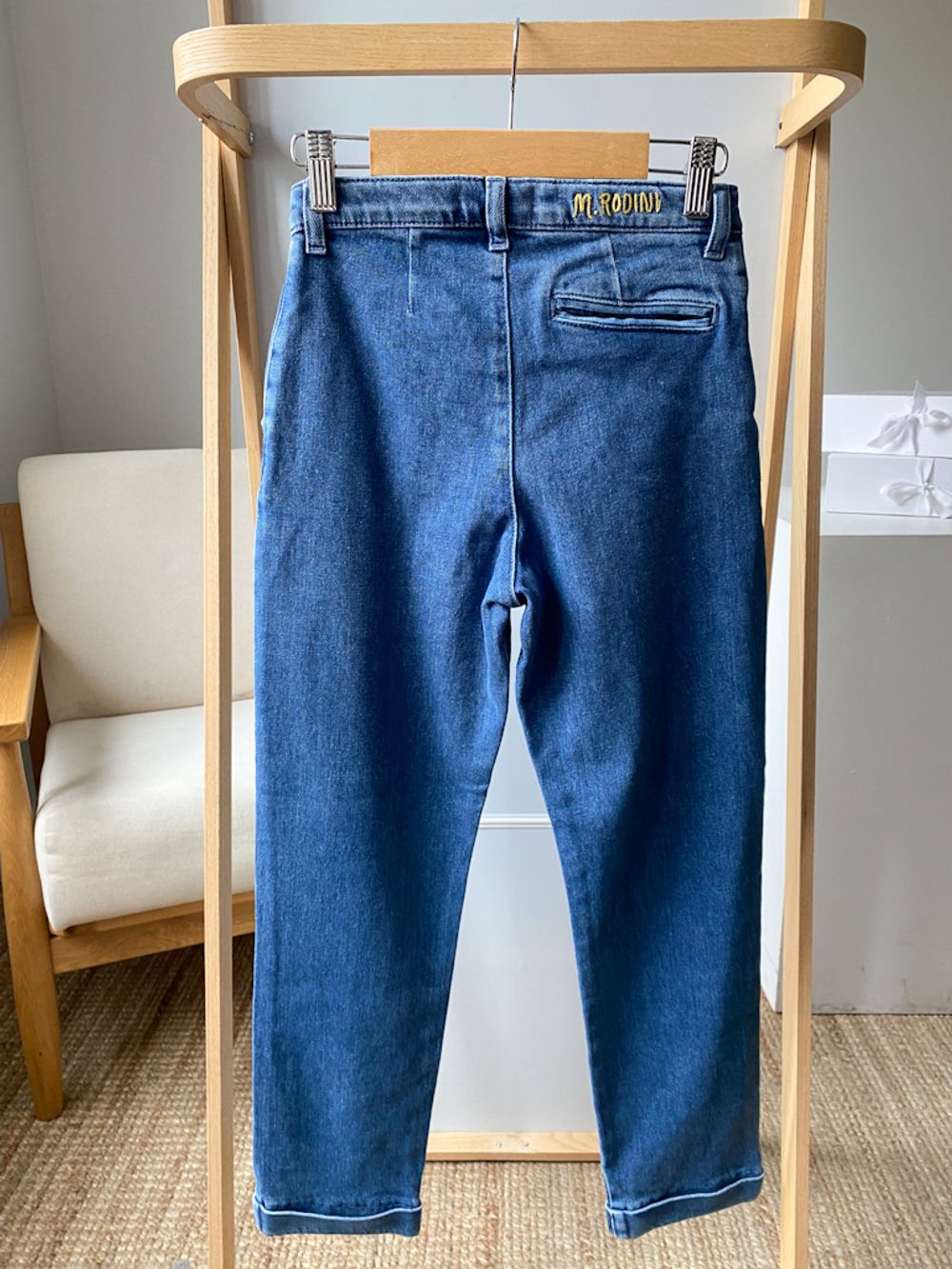 Новые джинсы Mini Rodini, 146