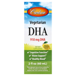 Carlson, вегетарианская ДГК, натуральный лимонный вкус, 60 мл (2 жидк. унции)