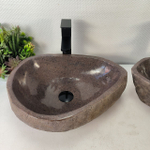 Раковина из речного камня ПАРА! RS-65336 46*36*15 0865