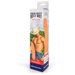 Вибратор Realistic Cock Vibe телесного цвета - 17,5 см. (Цвет: телесный)