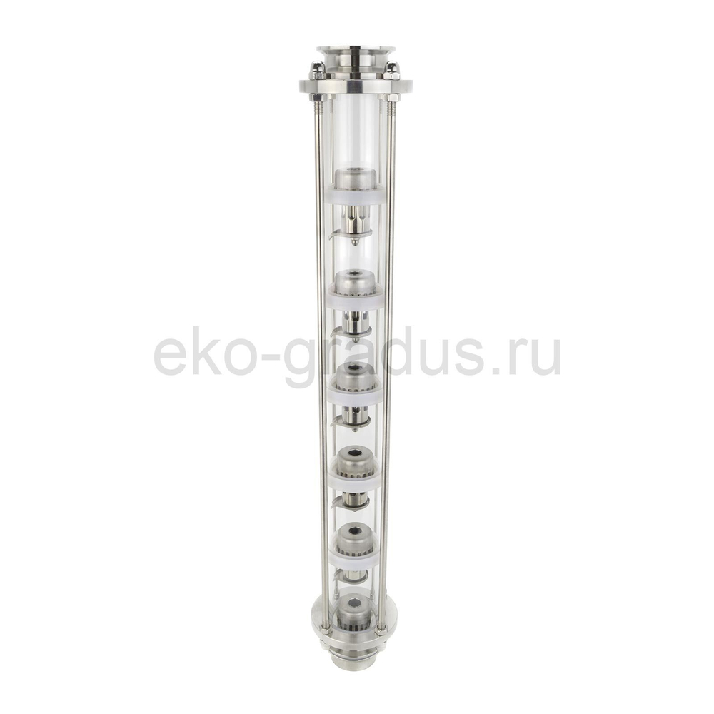 Тарельчатая колпачковая колонна (флейта) 2 дюйма, нержавейка