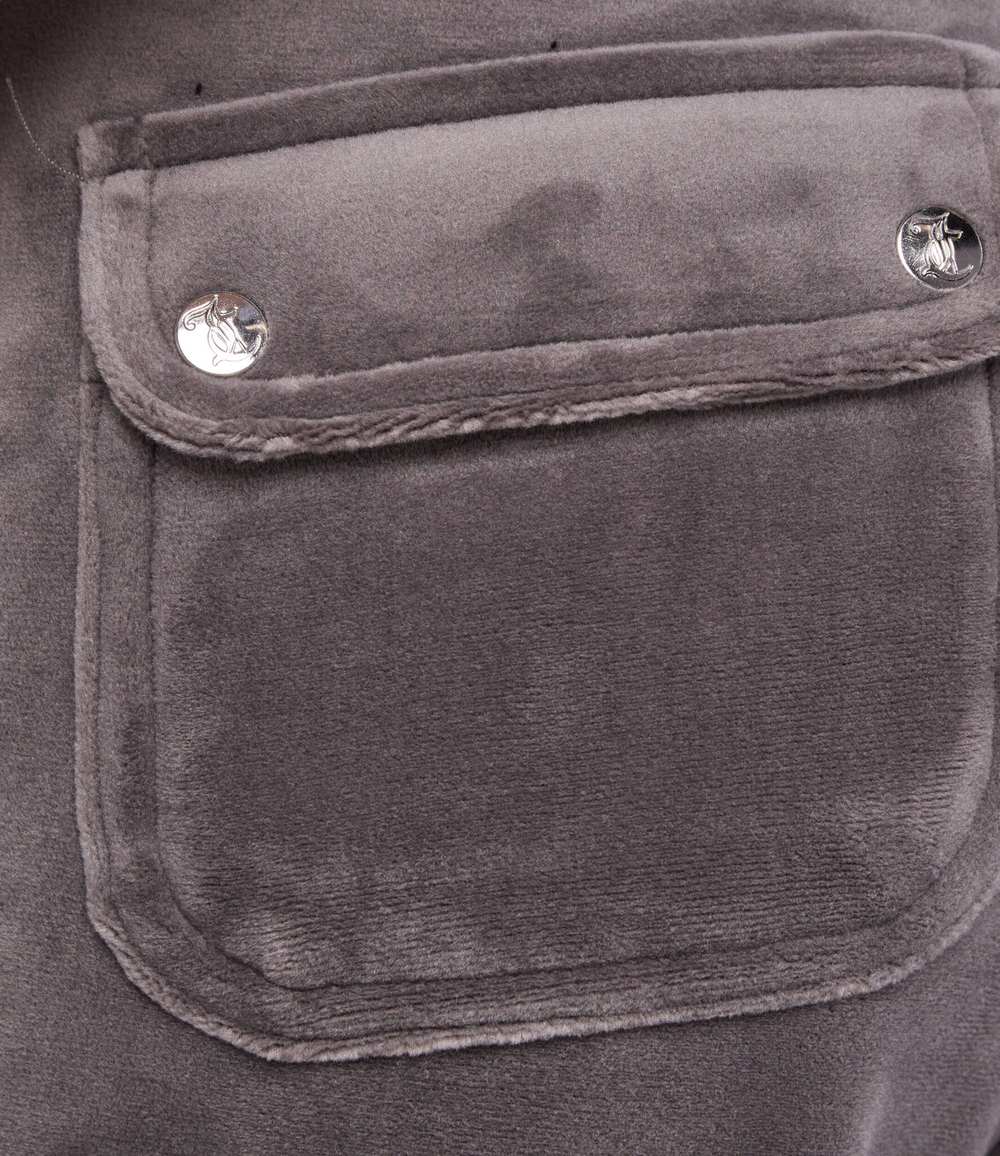 спортивные штаны del ray Juicy Couture - графитовый(JCAP180)