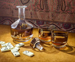 Графин Tank Whiskey Copper