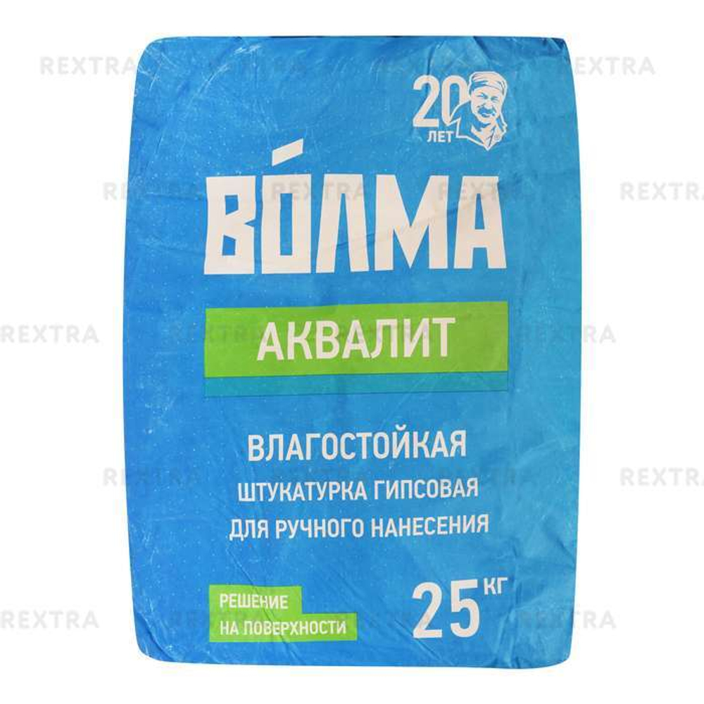 Штукатурка гипсовая Волма Аквалит 25 кг