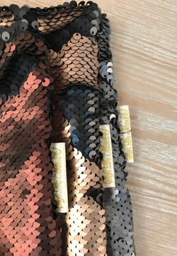 Наволочка 45х45 Sofi De MarkO Шайн черно-золотая