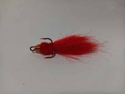 Муха "Креветка" на тройнике.
